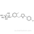 D-glucitol, 1,5-anhydro-l-C- [3 - [[5- (4-fluorofenyl) -2-tienyl] metyl] -4-metylfenyl] - (57187381,1S) - CAS 842133-18 -0